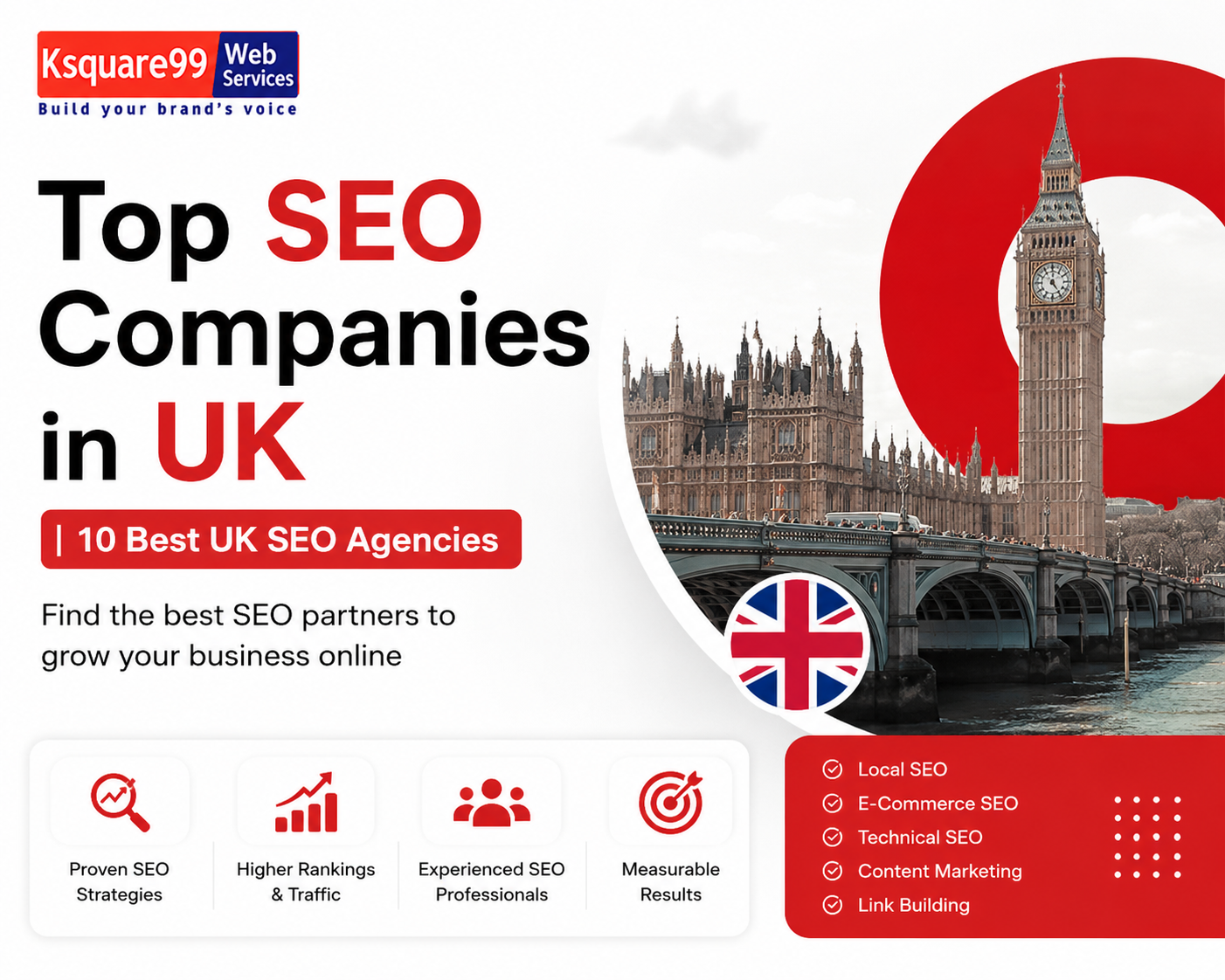 Top SEO Companies in UK | 10 Best UK SEO Agencies