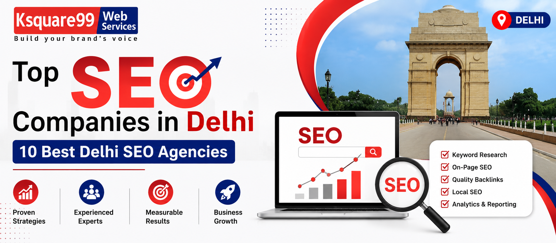 Top SEO Companies in Delhi | 10 Best Delhi SEO Agencies