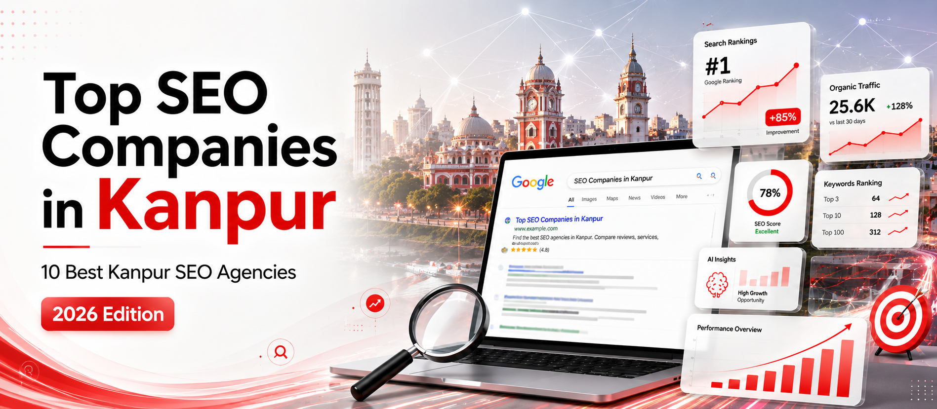 Top SEO Companies in Kanpur | 10 Best Kanpur SEO Agencies