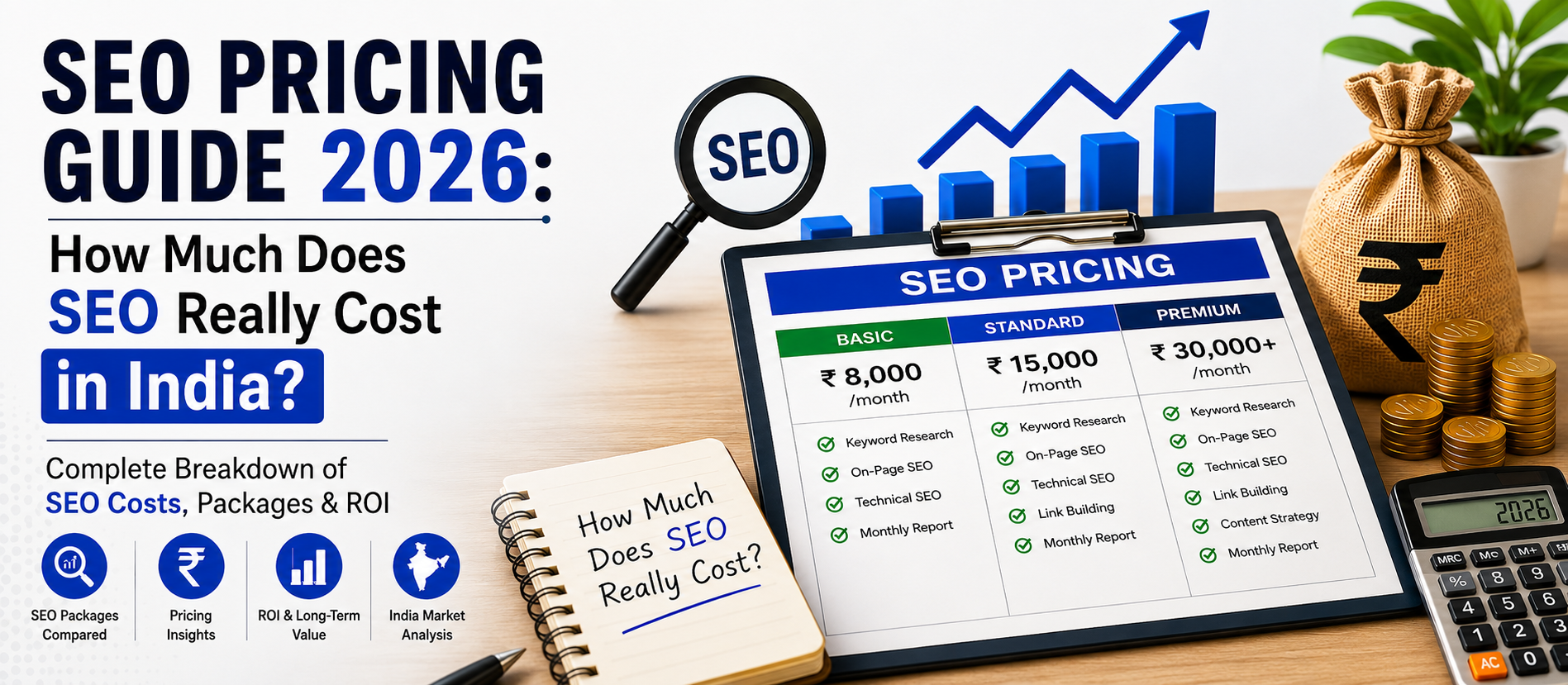 SEO Pricing Guide 2026: How Much Does SEO Really Cost in India?