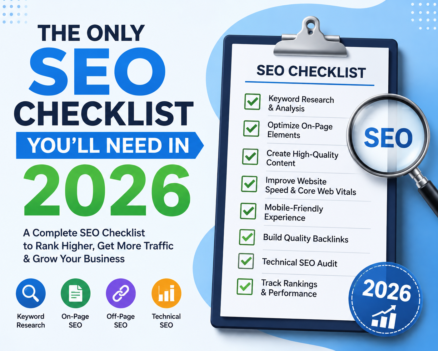 The Only SEO Checklist You Need in 2026