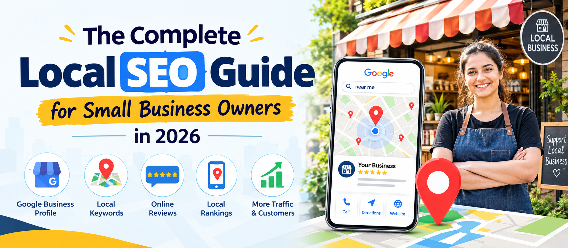 The Complete Local SEO Guide for Small Business Owners in 2026