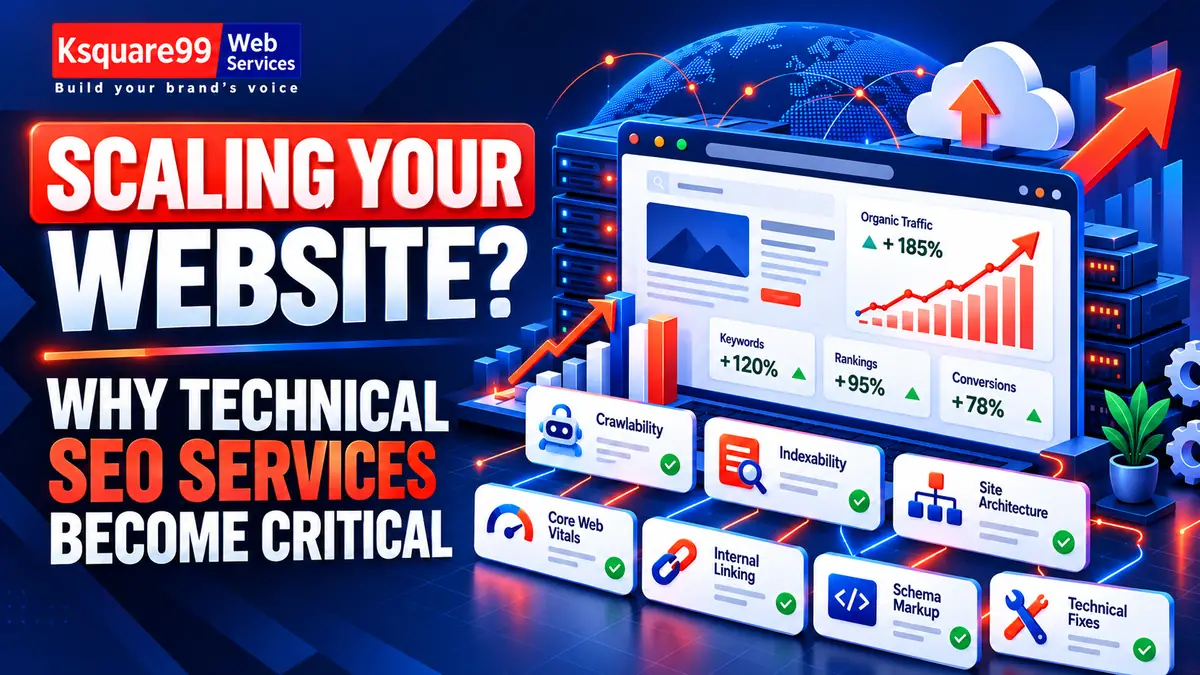 Scaling Your Website? Why Technical SEO Services Become Critical