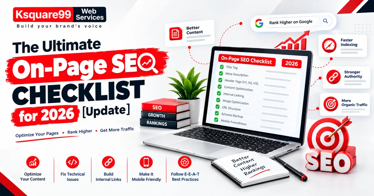 The Ultimate On-Page SEO Checklist for 2026 [Update]