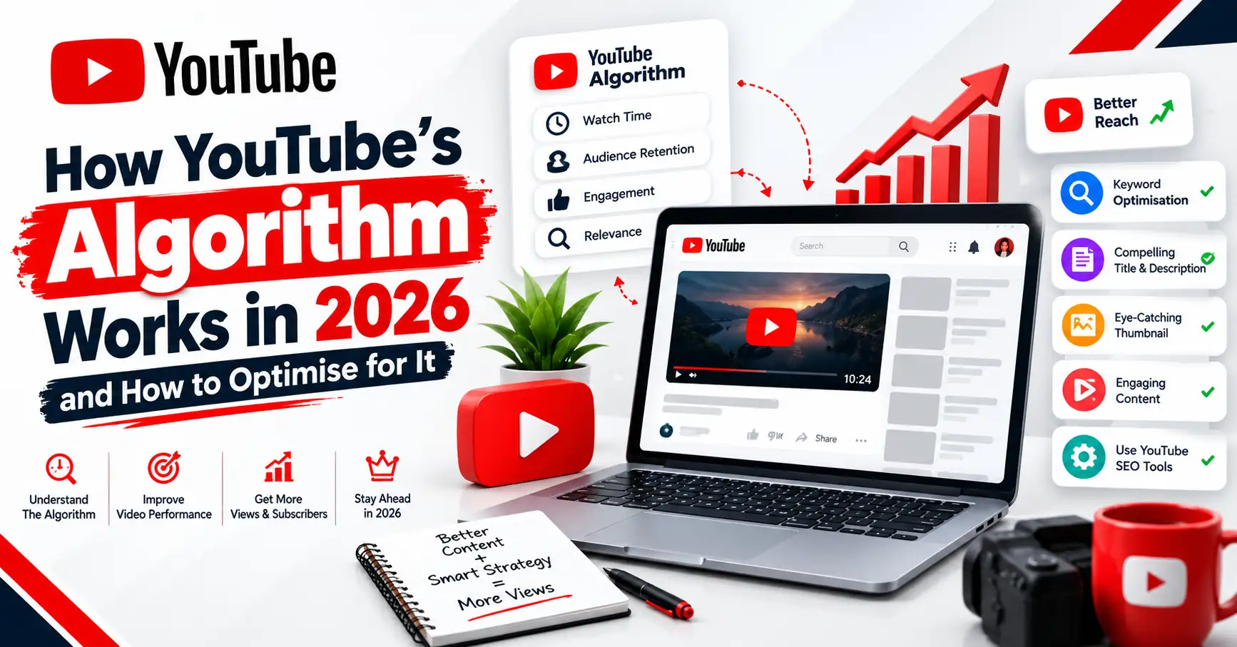 How YouTube’s Algorithm Works in 2026 and How to Optimise for It
